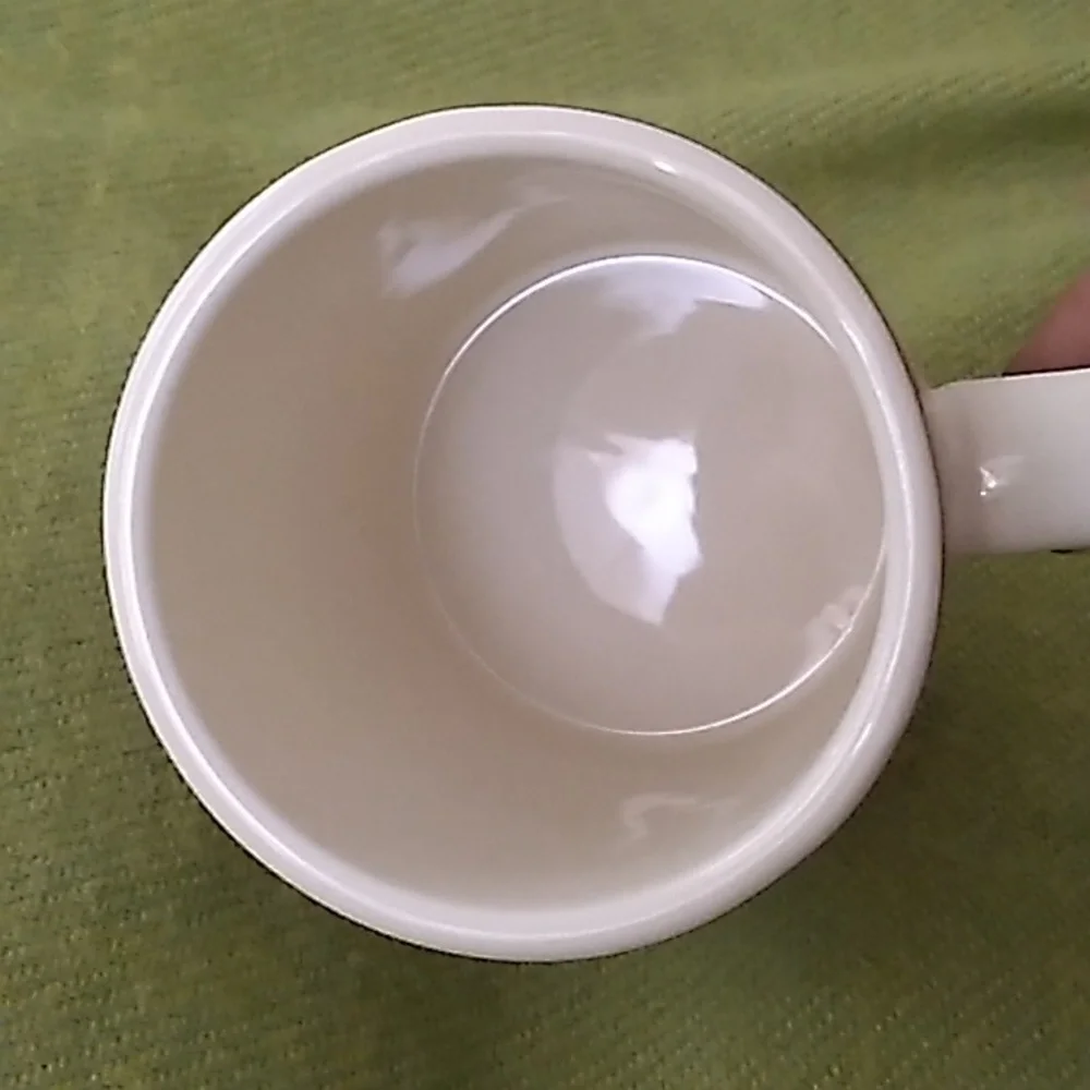 Vintage Williams Sonoma Tartan Plaid Mug